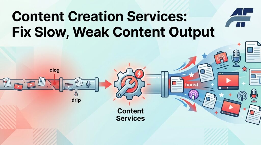 Content Creation Services: Fix Slow, Weak Content Output