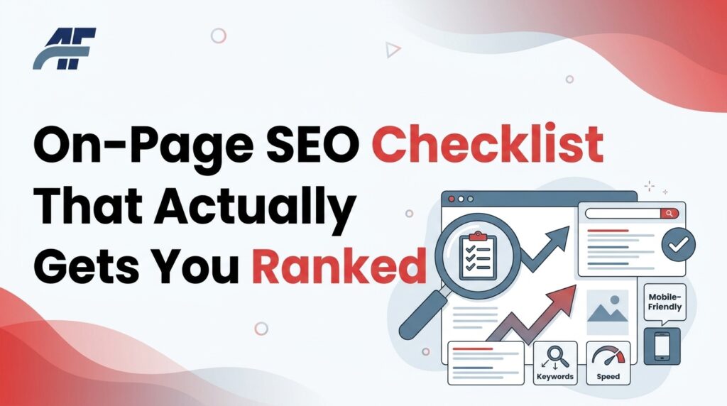 On-Page SEO Checklist That Actually Gets You Ranked